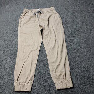 Sovereign Code Pants Mens 28 x26 Berman Chino Khaki Tan Drawstring